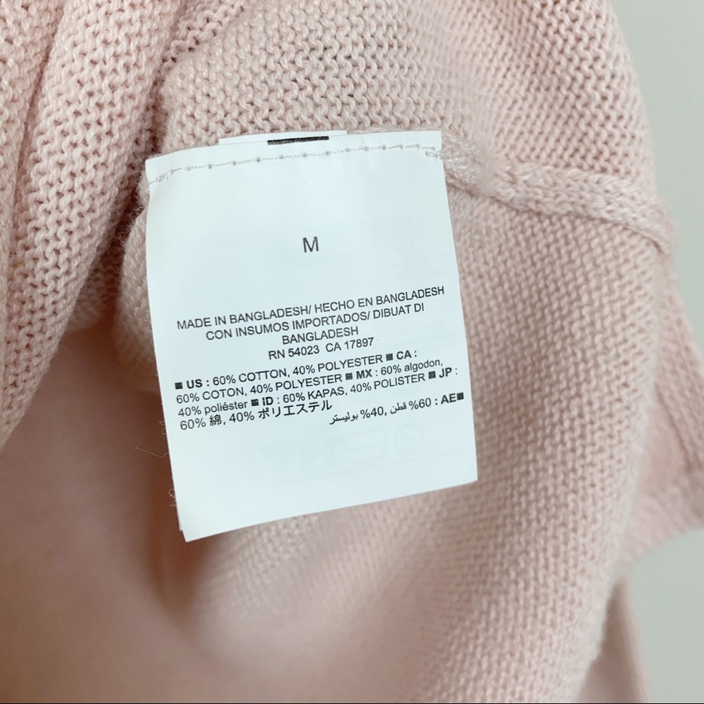 Old Navy Pale Pink Knit Sweater A7-968 - Picture 8 of 11